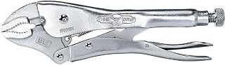 IRWIN VISE-GRIP Original Locking Pliers with Wire Cutter, Curved Jaw, 10-Inch (502L3), silver