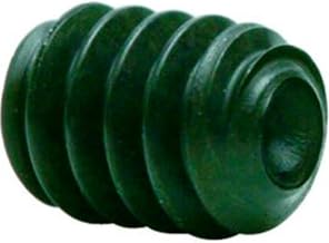 Holo-Krome 32130, 1/4-20x1-1/4 Cup Point Socket Set Screw, Steel, Black Oxide, UNC, 100 Pk
