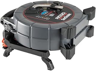 RIDGID 70038 SeeSnake® NANOreel Inspection Camera, 512 Hz Sonde, High-Efficiency LEDs, Compatible with any SeeSnake monitor or Wi-Fi Hu