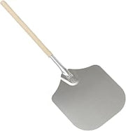 3016 Aluminum Pizza Peel with 19 Inch Wood Handle - 12 x 14 Inch by American Metalcraft – 35.5-Inch, 48.0 ounces, Aluminum, Silver, Model 3512