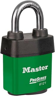 Master Lock Lockout Padlock,KD,Green