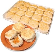 Bridgford Honey Wheat Sliced Biscuit, 2 Ounce -- 100 per case.
