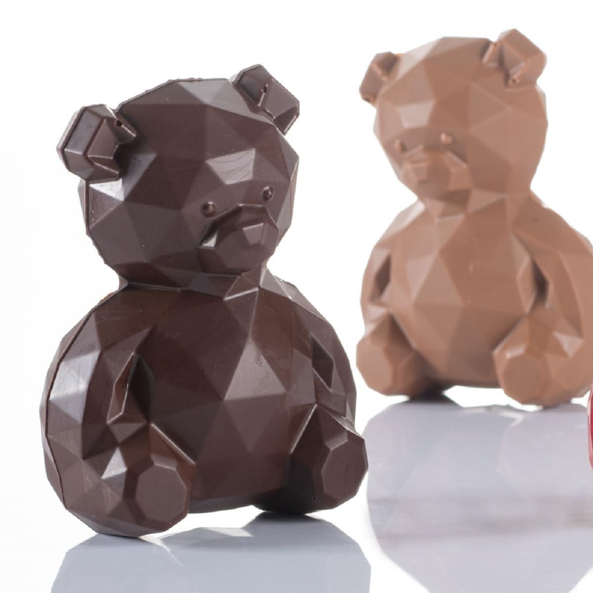 Polycarbonate Chocolate Mold by Martellato – 97mm x 130mm, Polycarbonate, Transparent, Model MA3014
