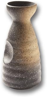10 Strawberry Street Nagoya 10 Oz Sake Bottle, Set of 2, Honey/Brown