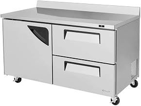 Turbo Air - TWR-60SD-D2-N - 60 in 2 Drawer 1 Door Super Deluxe Worktop Refrigerator