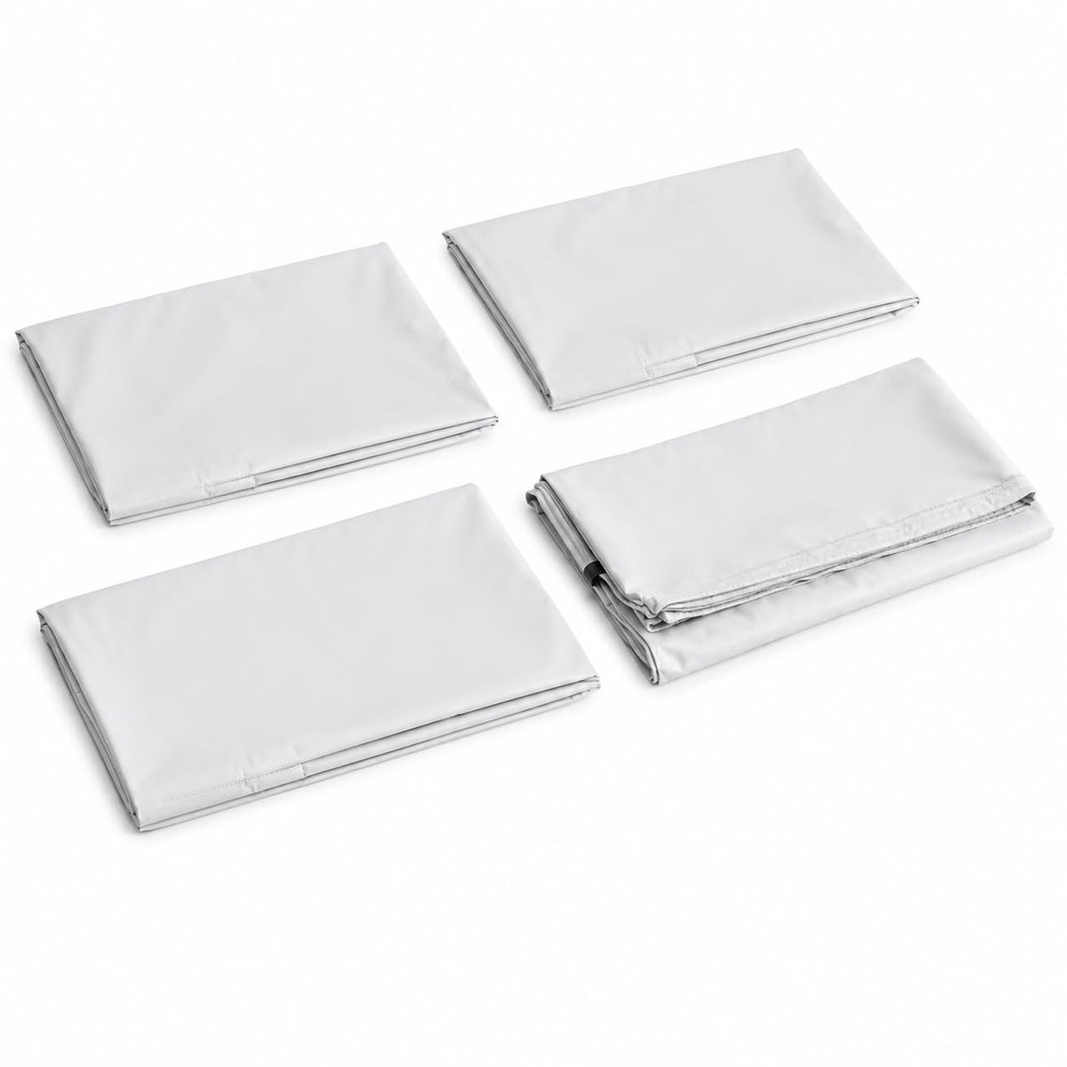 Wall Kit for 10' x 10' Canopies by Glownary – 10 Feet X 10 Feet, Polyester, Black, Pack of 4, Model 554wallkit