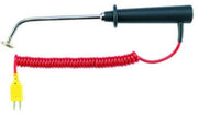 K-Type Thermometer Probe by Comark – Red, Pack of 3, Model SK42M