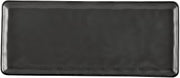 CAC China RAINFOREST RFR-RT61 Porcelain Rectangular Platter 16x6-3/4x5/8 Matte Forest Green, Set of 12