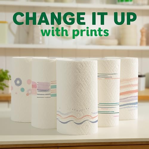 Bounty Prints / 1 / 135 sheet (Pack of 4) Paper Towels