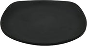 G.E.T. P-875-BK Black 9" Square Plate (Pack of 12)