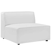 Modway White / Armless Chair / Contemporary Sofas & Couches