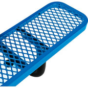 Global Industrial Blue / 74 inches x 62 inches x 29.5 inches / Industrial Picnic Tables