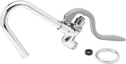 T&S Brass 002851-40 Gray Hook Nozzle and Self-Closing Valve