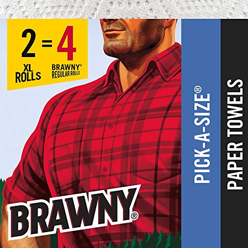 Brawny 6 Count (Pack of 2) / White / 12 Paper Towels