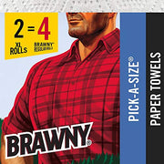 Brawny 1 / 2 Rolls (130 Sheets each) Paper Towels