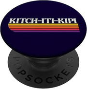 Kitch-Iti-Kipi Michigan Retro Graphic - Kitch-Iti-Kipi MI PopSockets Adhesive PopGrip