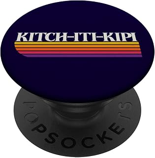 Kitch-Iti-Kipi Michigan Retro Graphic - Kitch-Iti-Kipi MI PopSockets Adhesive PopGrip