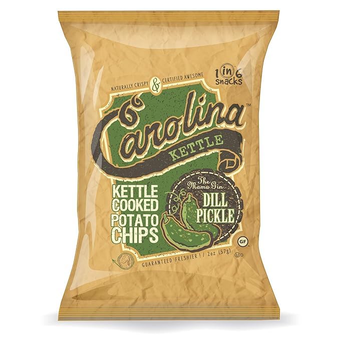 Carolina Kettle Dill Pickle / 2 Ounce (Pack of 20) / 12