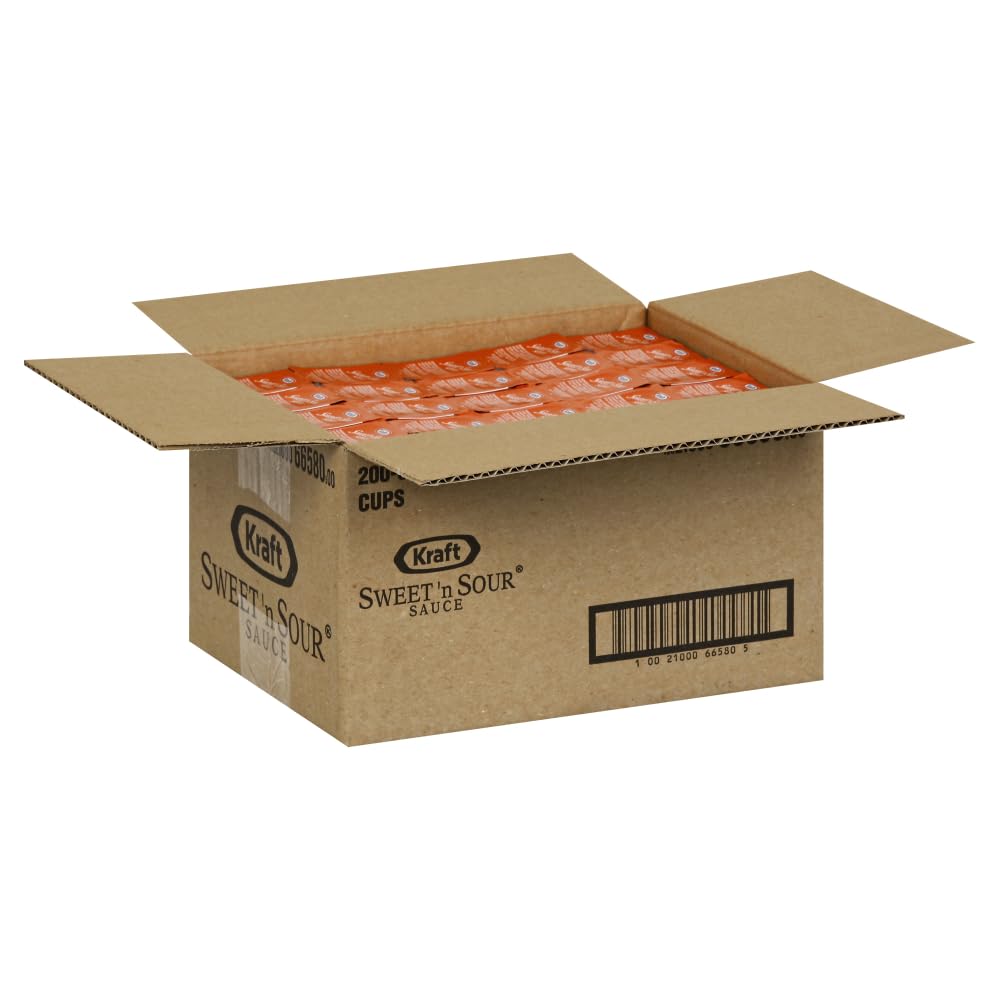 Sauce Sweet And Sour 200 Count 3/4 Ounce by Kraft – 2 tbsp (35g), Pack of 200