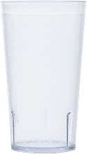 G.E.T. Stackable Textured Clear 12 Oz Tumbler