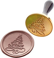Martellato 20FH35L Chocolate Stamp, 60 Millimeter Merry Christmas Tree