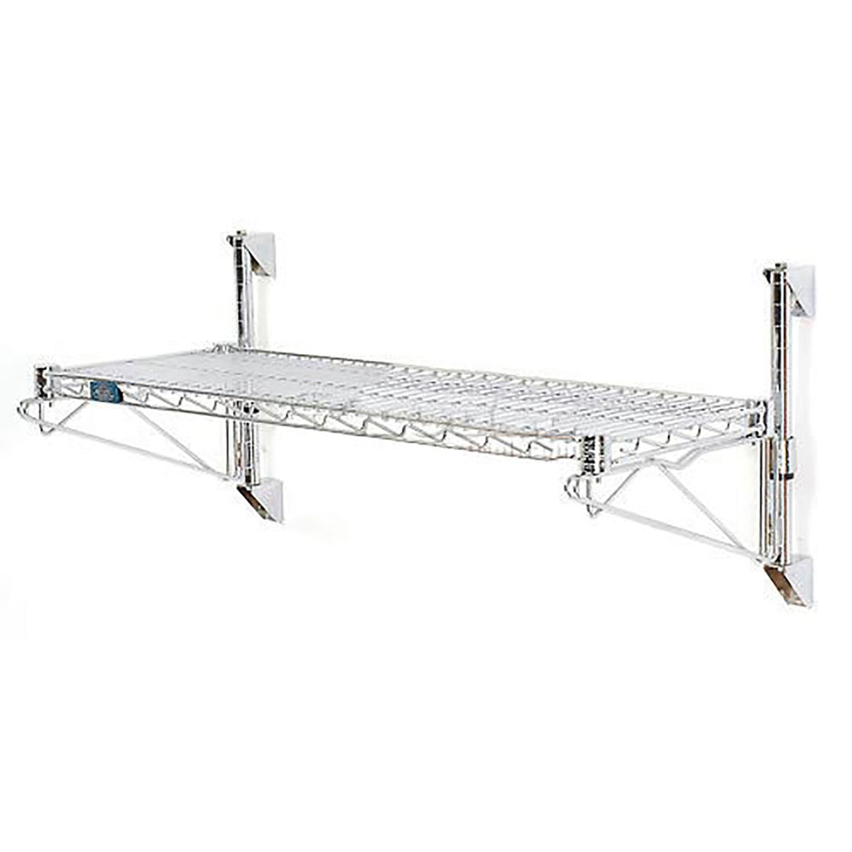 Poly-Green WALL Mount Wire Shelving by Nexel – Alloy Steel, Green