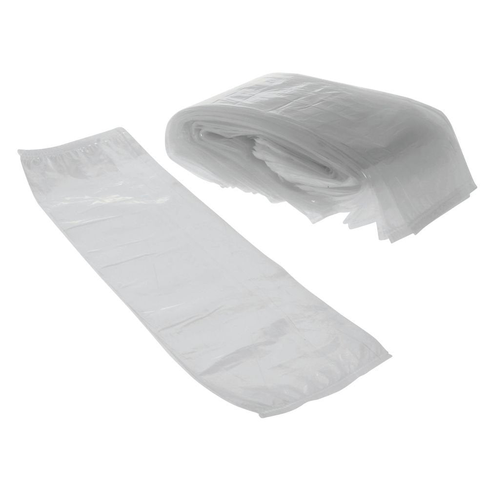 Pansaver 44652 Ovenable Pan Cover - Fits Third-Size Steam Table Pans by HUBERT – Nylon, Clear, Pack of 50, Model 658128446523