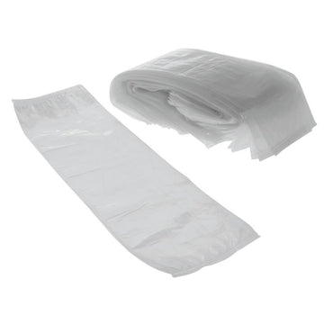 Pansaver 44652 Ovenable Pan Cover - Fits Third-Size Steam Table Pans by HUBERT – Nylon, Clear, Pack of 50, Model 658128446523