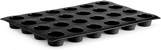 Silikomart SQ009 24 Compartment Muffin Silicone Baking Mold - 2 3/4" x 2 3/4" x 1 9/16" Cavities