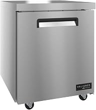 Hoshizaki Valiance VUF27A Undercounter Freezer, 6.33 Cu. Ft, Stainless Steel, Single Door