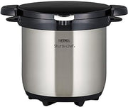 THERMOS Vacuum Insulation Cooker Shuttle Chef 4.5L Clear stainless KBG-4500 CS (Japan import)