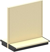Lozier Double Sided Gondola Shelving Starter Kit 48x54x35 PLT Platinum