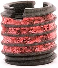 E-Z LOK Threaded Insert for Metal 12L14 Carbon Steel Thread Inserts M4-0.7 Internal Threads, 5/16-18 External Threads, Pack of 5