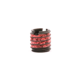 Thread Insert by E-Z LOK – Meets AISI 12L14, #10-32 Internal Threads, 5/16"", Alloy Steel, Red, Pack of 10, Model 319-332