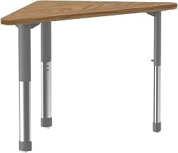 Correll Collaborative Desk with Fusion Maple Finish AD3041-WING-16-13-16