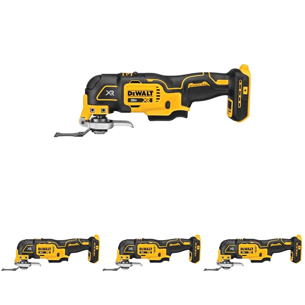 DEWALT One Size / Tool Only (Pack of 4) / Multi Oscillating Tools