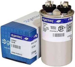 CPT0663-12.5 uf MFD 370 Volt VAC - Trane Round Run Capacitor Upgrade