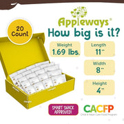 Appleways 1 Ounce (Pack of 20) / 20 Wafers