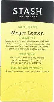 Herbal Tea Meyer Lemon by Stash – Commercial Grade