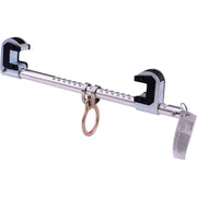 Global Industria 14-1/2" Trailing Beam Clamp Anchor by Global Industrial – One Size, Aluminum Alloy & Plated Alloy Steel, Silver, Model J7531