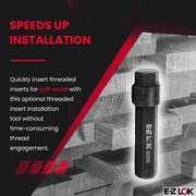 E-Z LOK 3/8-16 / Black / 3/8-16 Internal Threads Inch Inserts & Kits