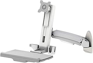 Wall Mounted Work Station with Foldable Keyboard Tray (WSM100)