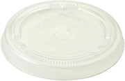 World Centric CUL-CS-12F Clear Lid for 12-22 Oz Paper Cups - 1000 / CS