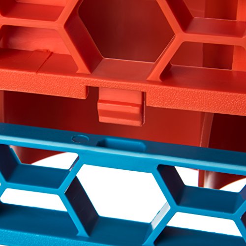 Carlisle FoodService Products Orange / 30 Compartment / Long Cabinet & Drawer Organization