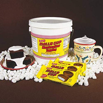 Boyer Marshmallow Topping Mallo Cup Candy by Boyer Candy – 80 Ounces, Pack of 2