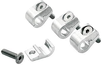 Allstar ALL18323 2pc Alum Line Clamps 3/8in 4pk