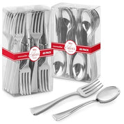 Stock Your Home Silver / Mini / Modern Spoons