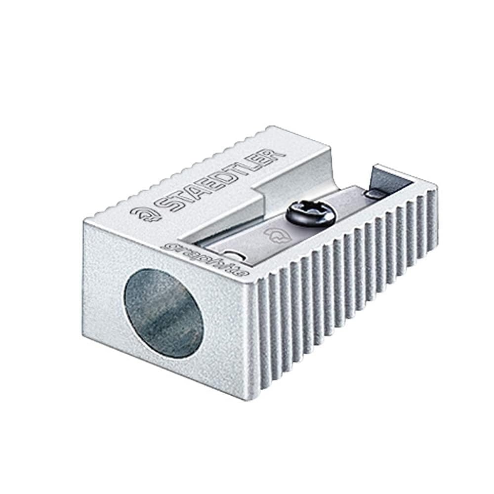 Sharpener, 02, 8.2mm, Metal by STAEDTLER – (L)25 x (P)29 x (H)15 mm, Metal, Model 510 10