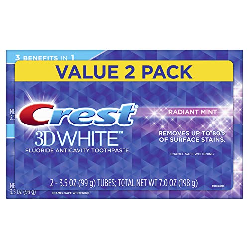 Crest 3.5 Ounce (Pack of 2) / Older Version / White Toothpaste