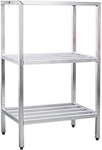 NEW AGE 1051 H.D. Series 3 Tier Shelving Unit 42" W x 24" D x 60" H with 1500 lbs Shelf Capacity